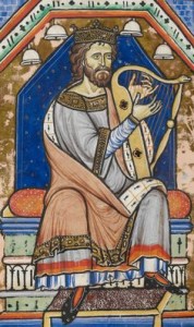 King David Playing Harp